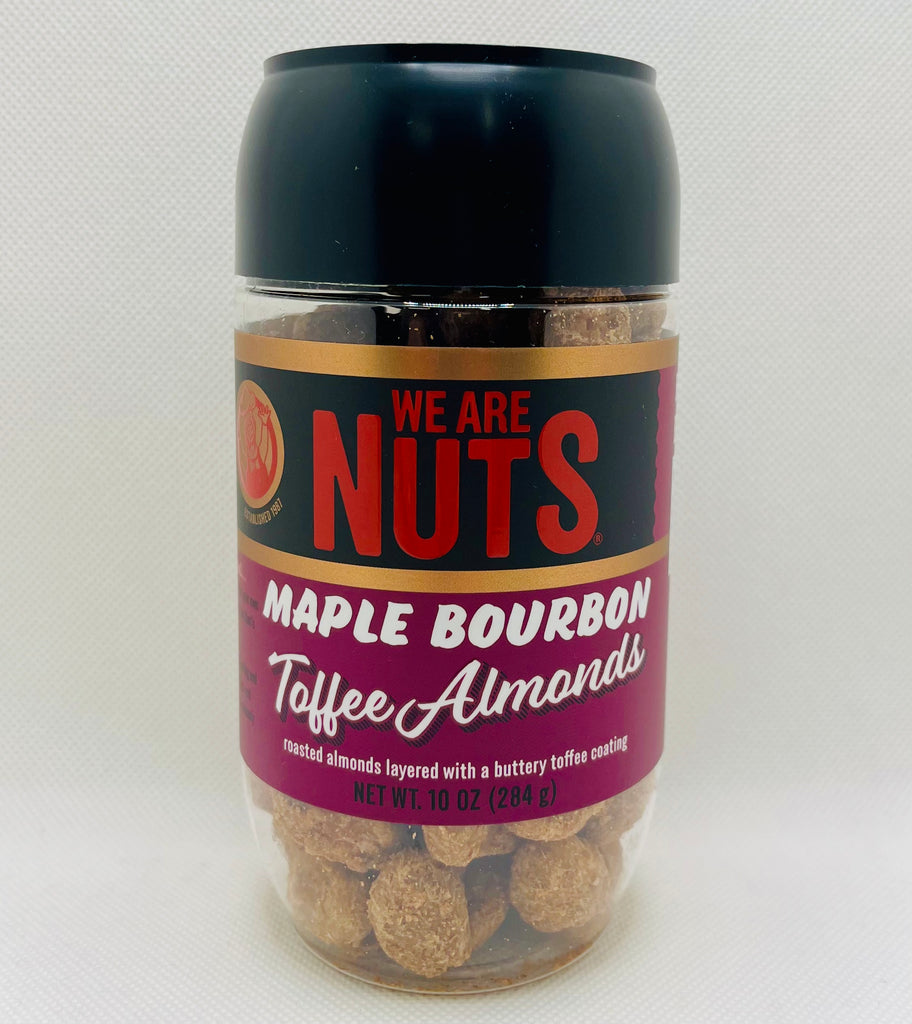 Maple Bourbon Toffee Coated Roasted Nuts
