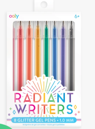 Radiant Writers Glitter Gel Pens – General Store of Minnetonka