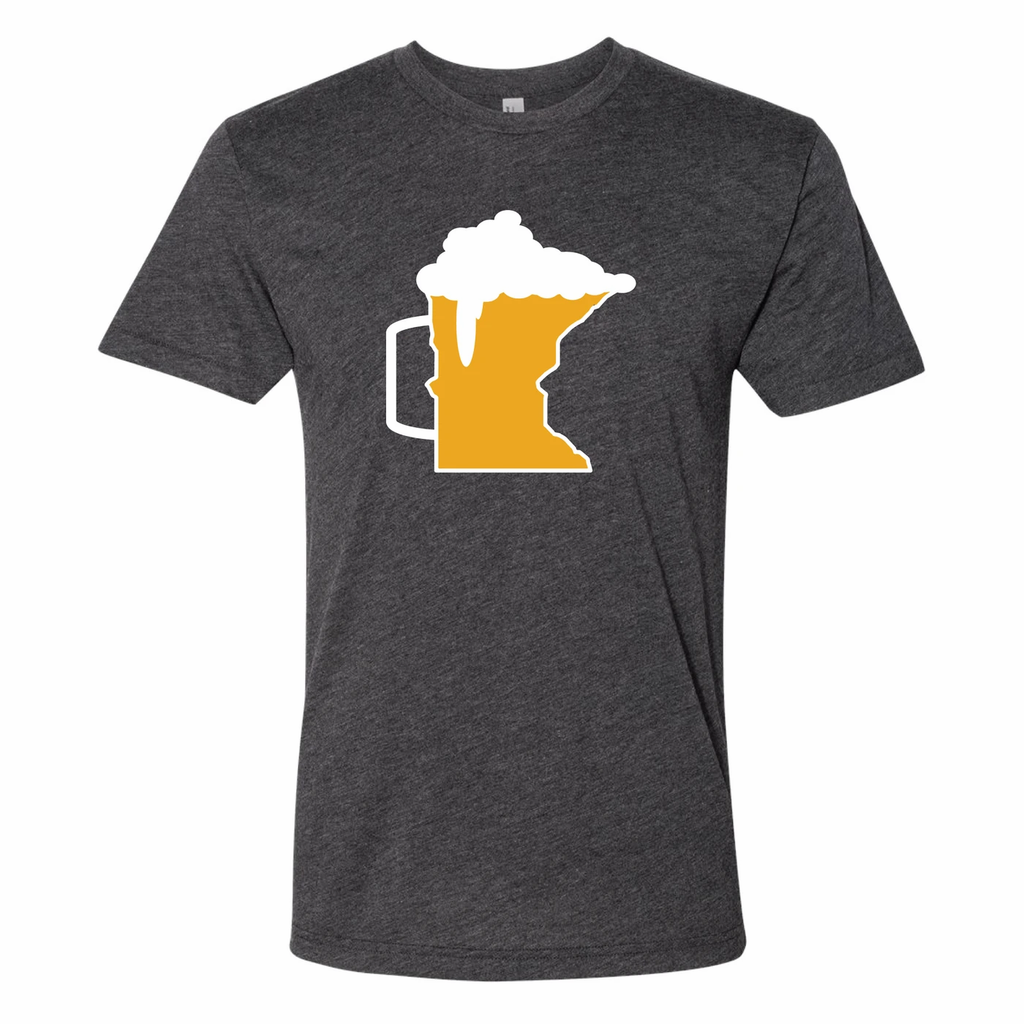 Beer Mug Minnesota T-Shirt by Minnesota Awesome
