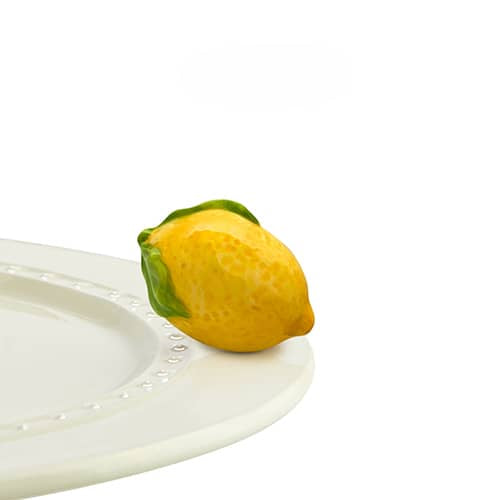 Lemon Squeeze Mini Knob by Nora Fleming