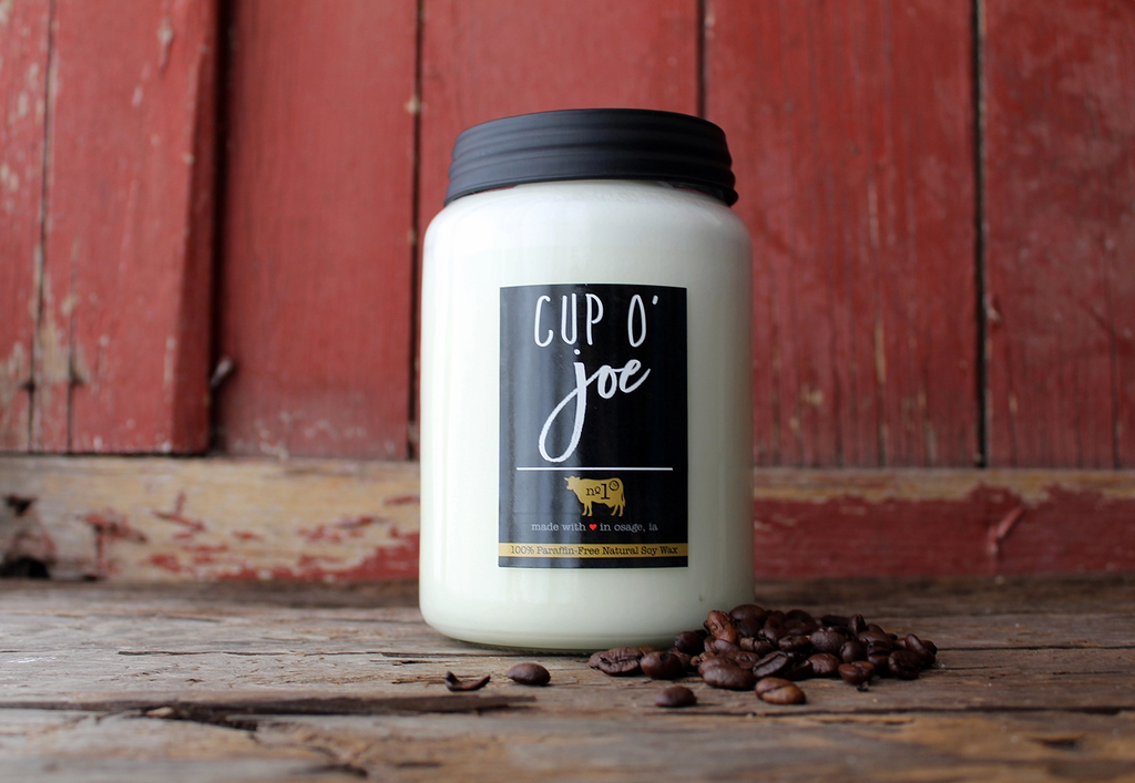 26 oz Cup O' Joe Candle by Milkhouse Candle co.