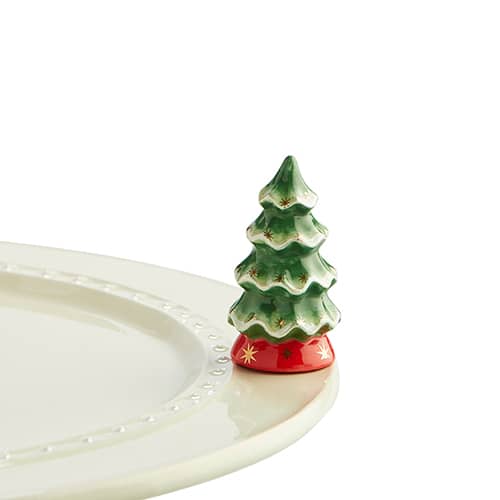 O Tannenbaum Christmas Tree Mini Knob by Nora Fleming