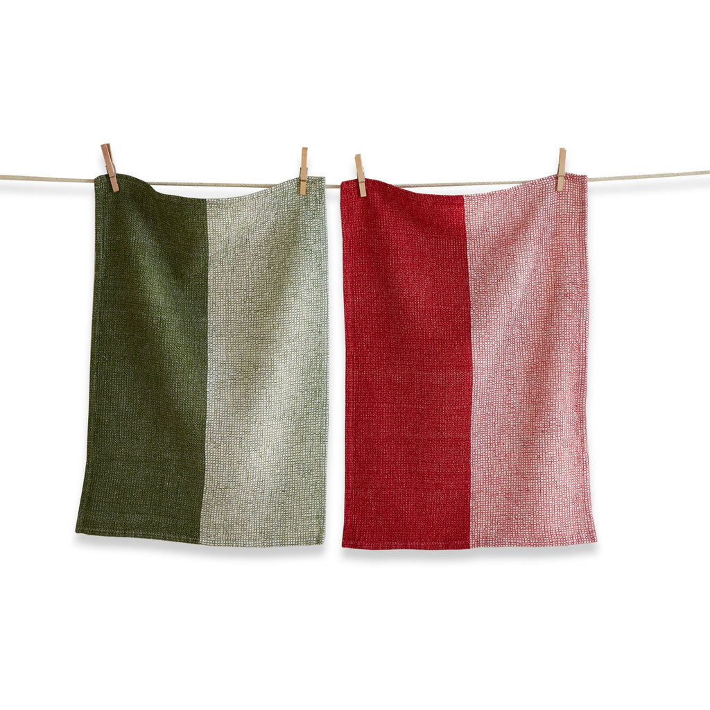 Joyful Waffle Weave Dish Towel Set  TAG   