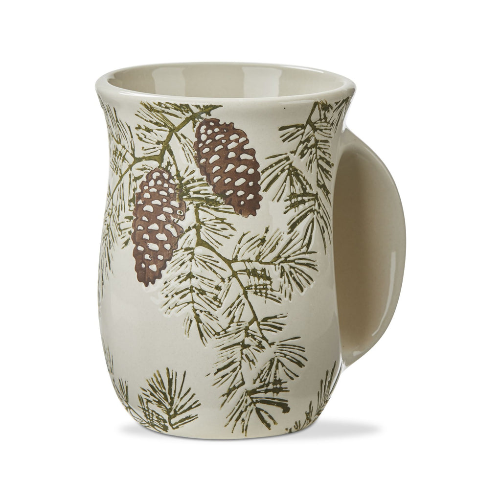 Pine Cone Handwarmer Mug  TAG   