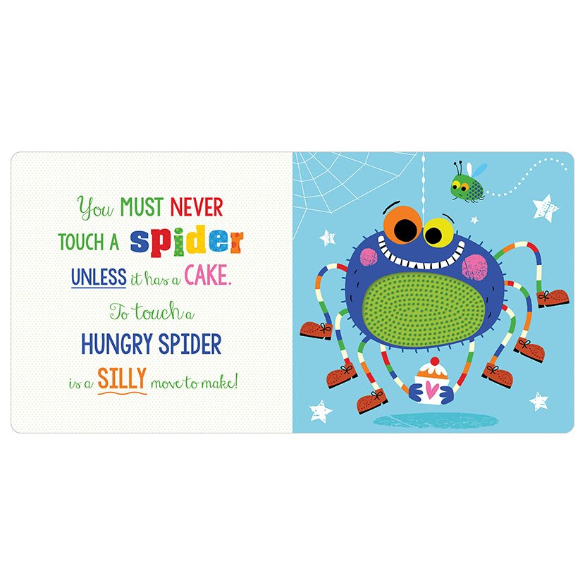 Never Touch a Spider! book