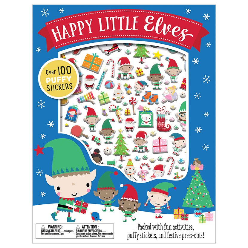 Happy Little Elves activity book