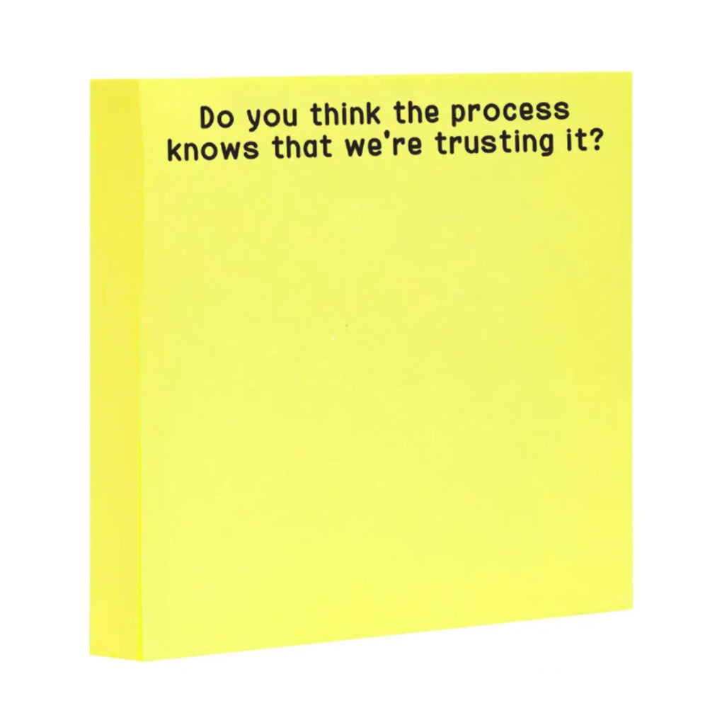 Trust the Process Sticky Notes