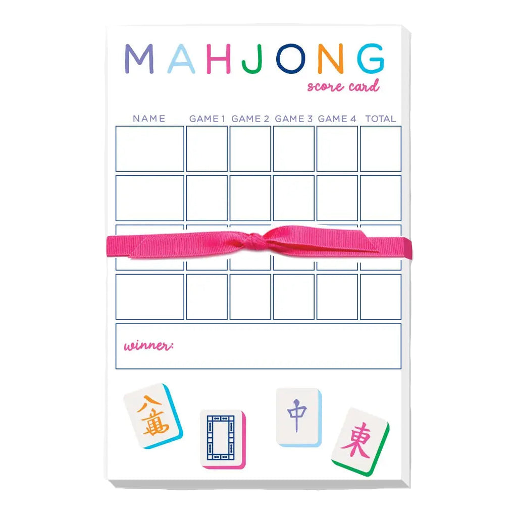 Mahjong Scoring Notepad
