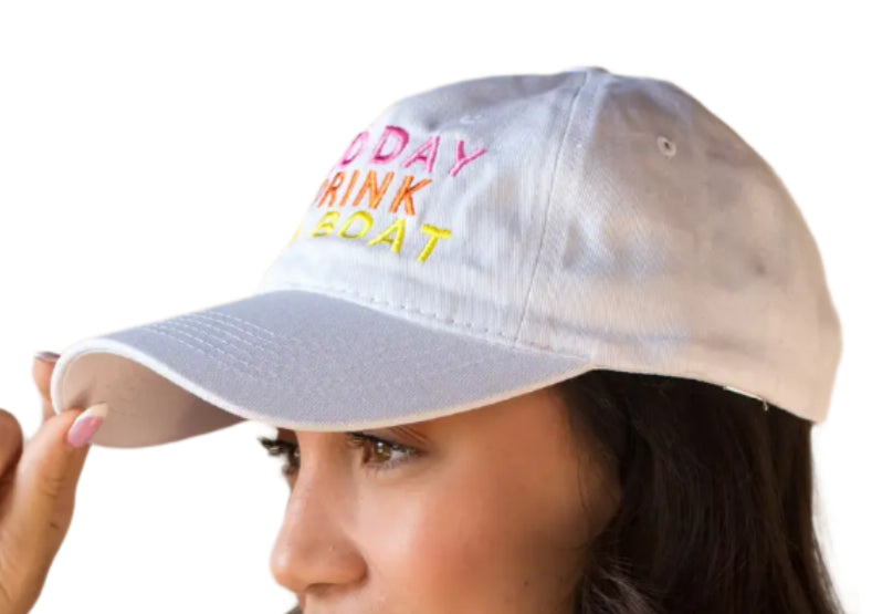 Drink On A Boat Baseball Hat
