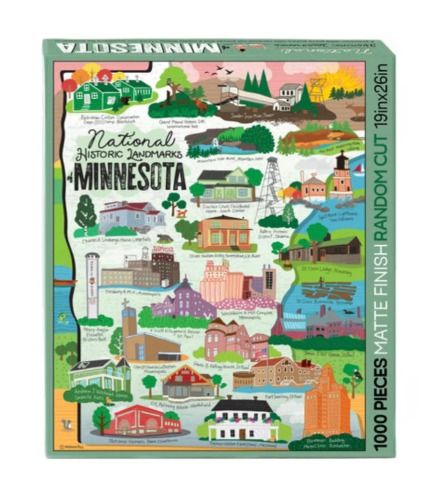 National Historic Landmarks of Minnesota Puzzle