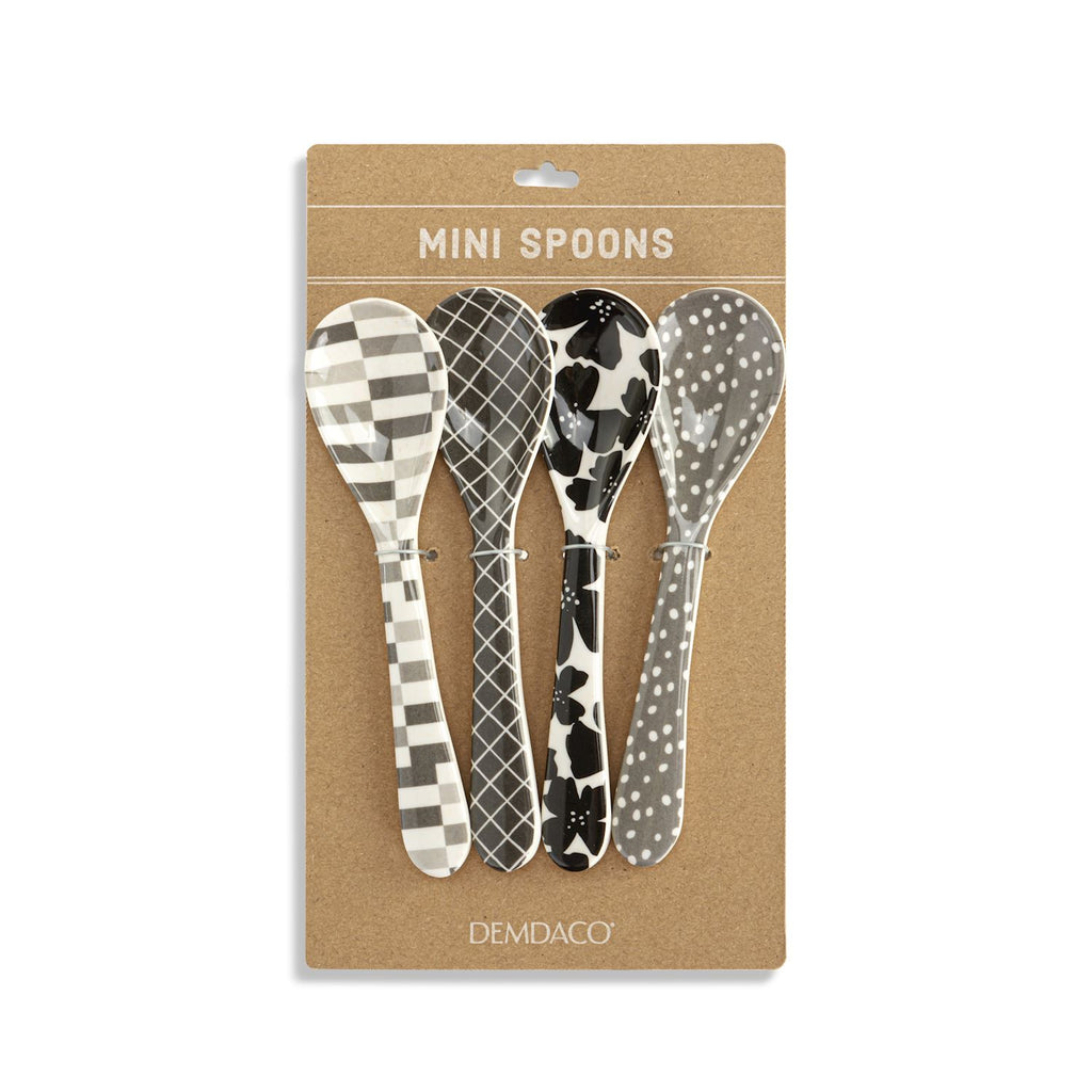Neutral Tones Bamboo Melamine Spoons Set