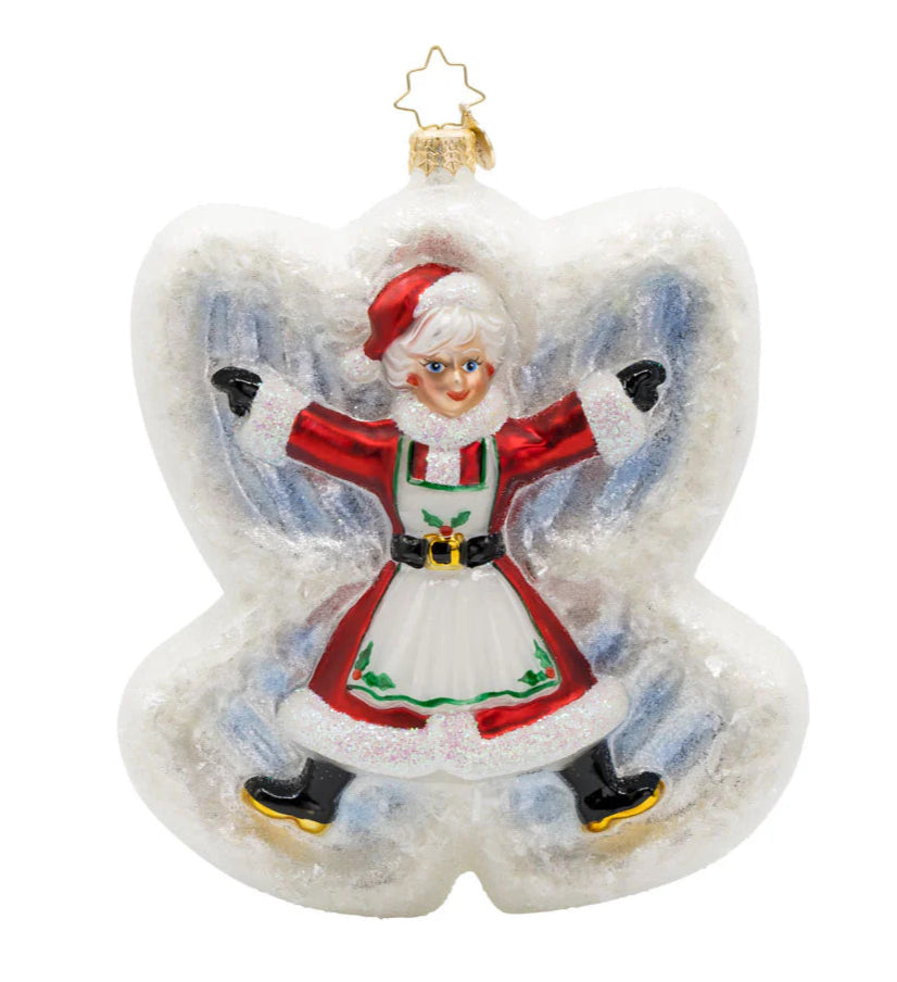Snow Angel Duo ornament