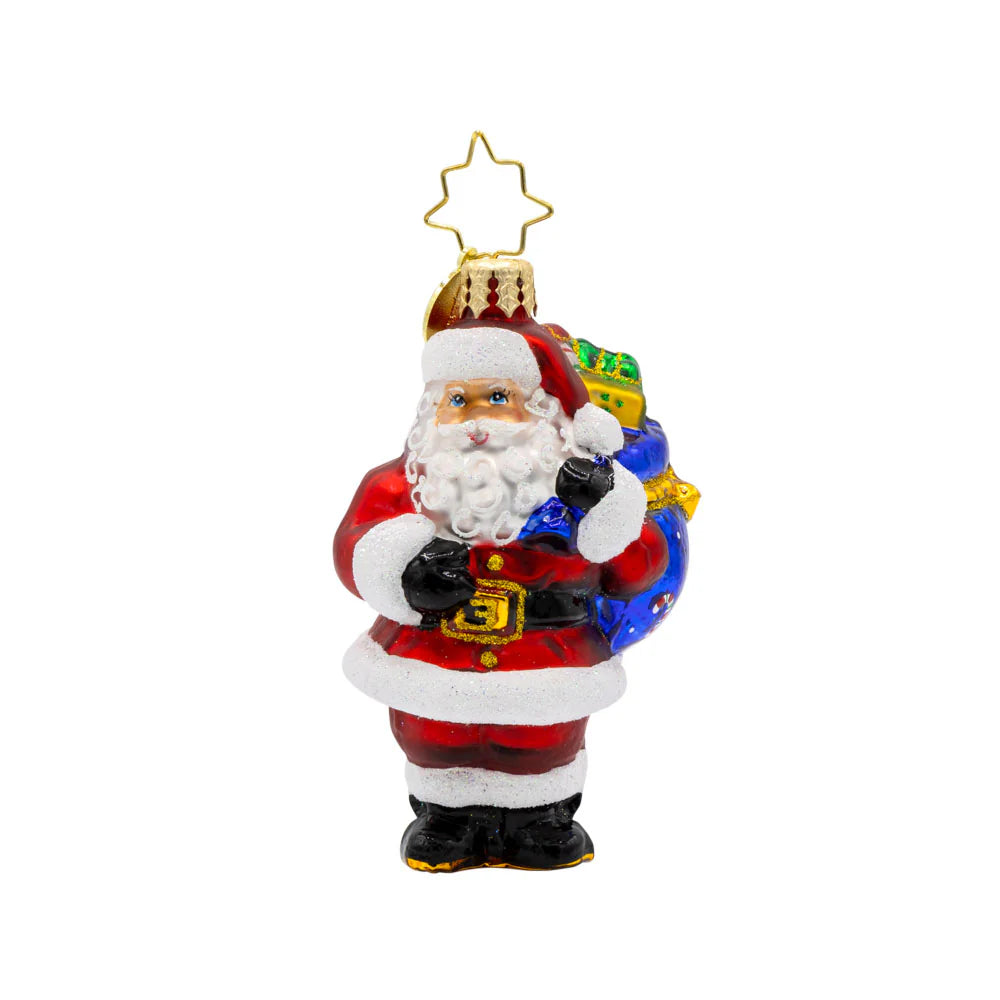 Presents On His Mind Gem ornament