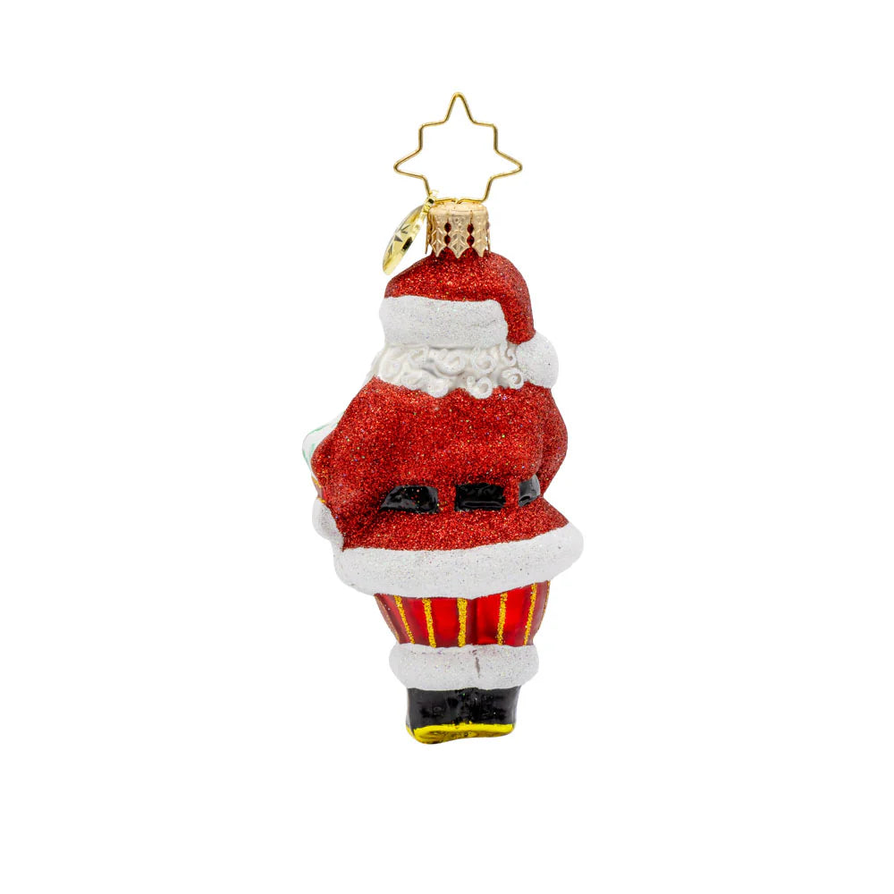 Santa's Special Gift 2025 Gem ornament