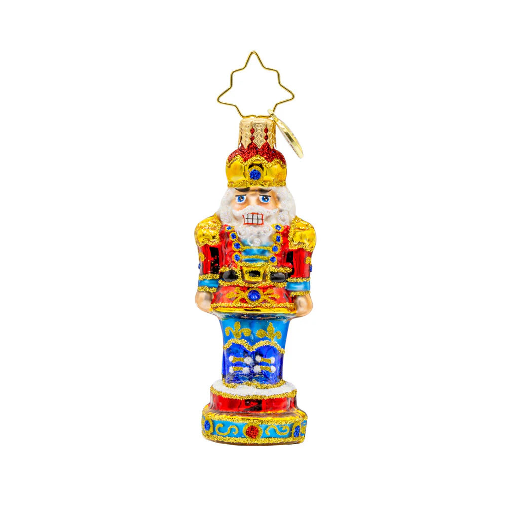 Royal Elegance Nutcracker Gem ornament
