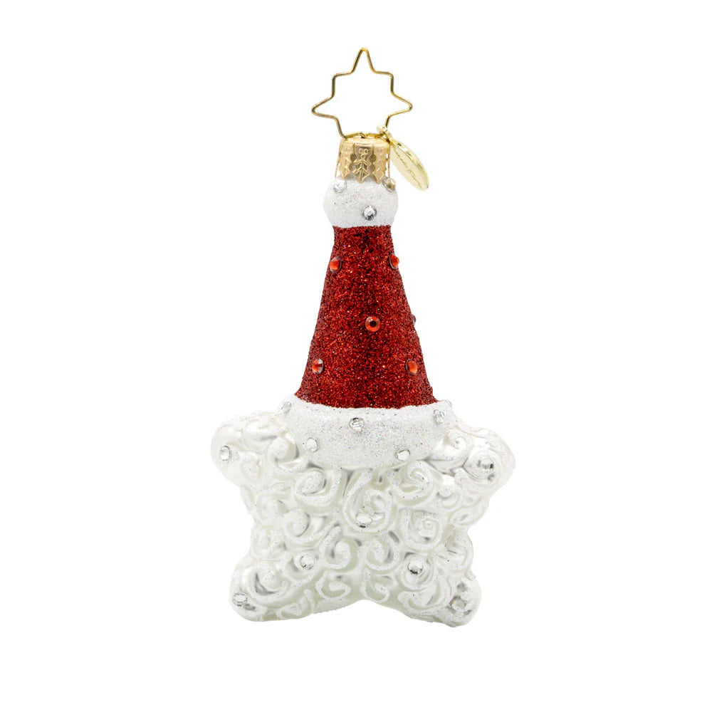 Santa's Star Power Gem ornament