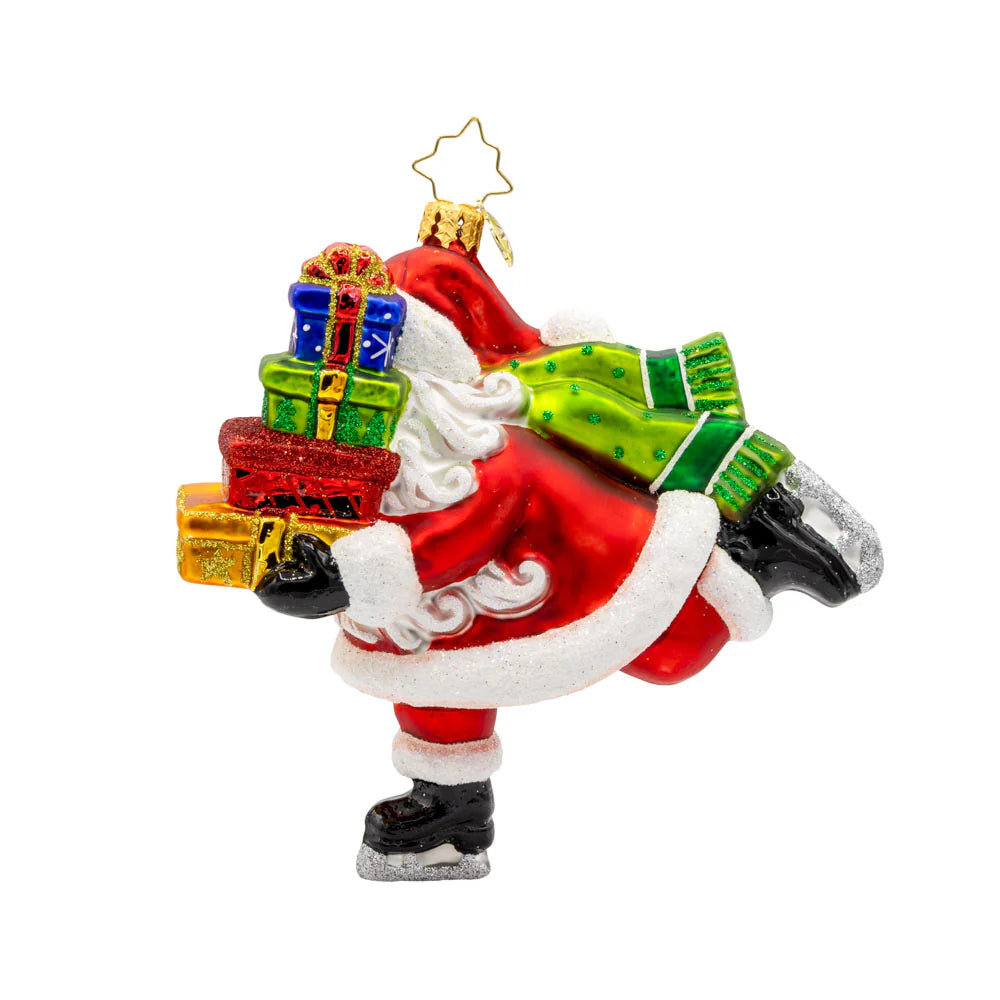 Dashing Through The Ice ornament