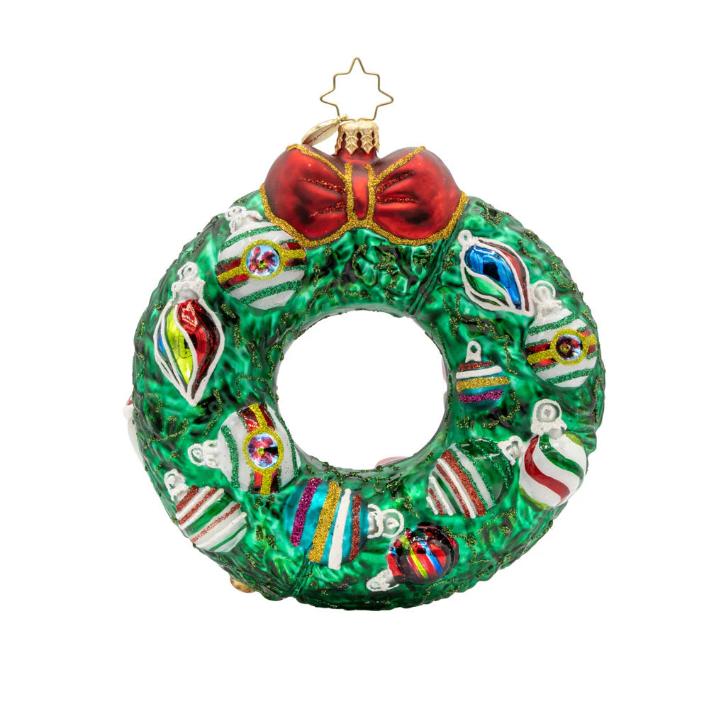 Jingle All The Way Wreath ornament