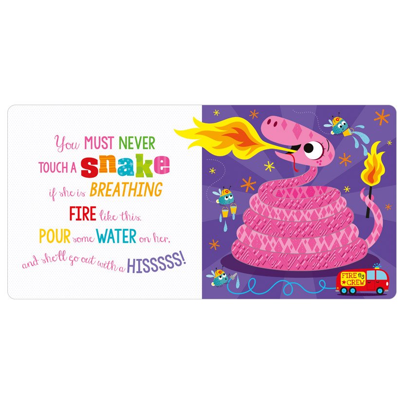 Never Touch a Snake! Book