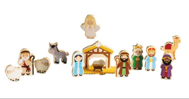 Nativity Wood Toy Set