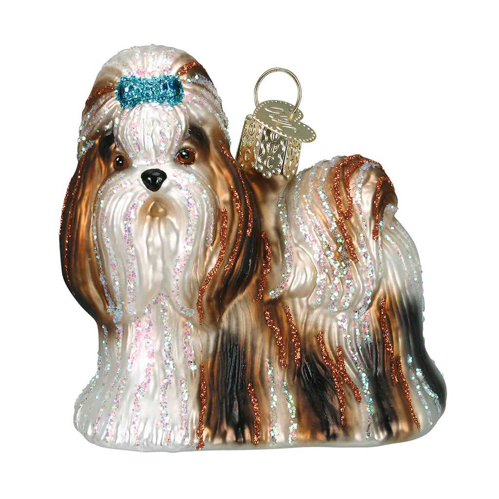 Shih Tzu Ornament  Old World Christmas   