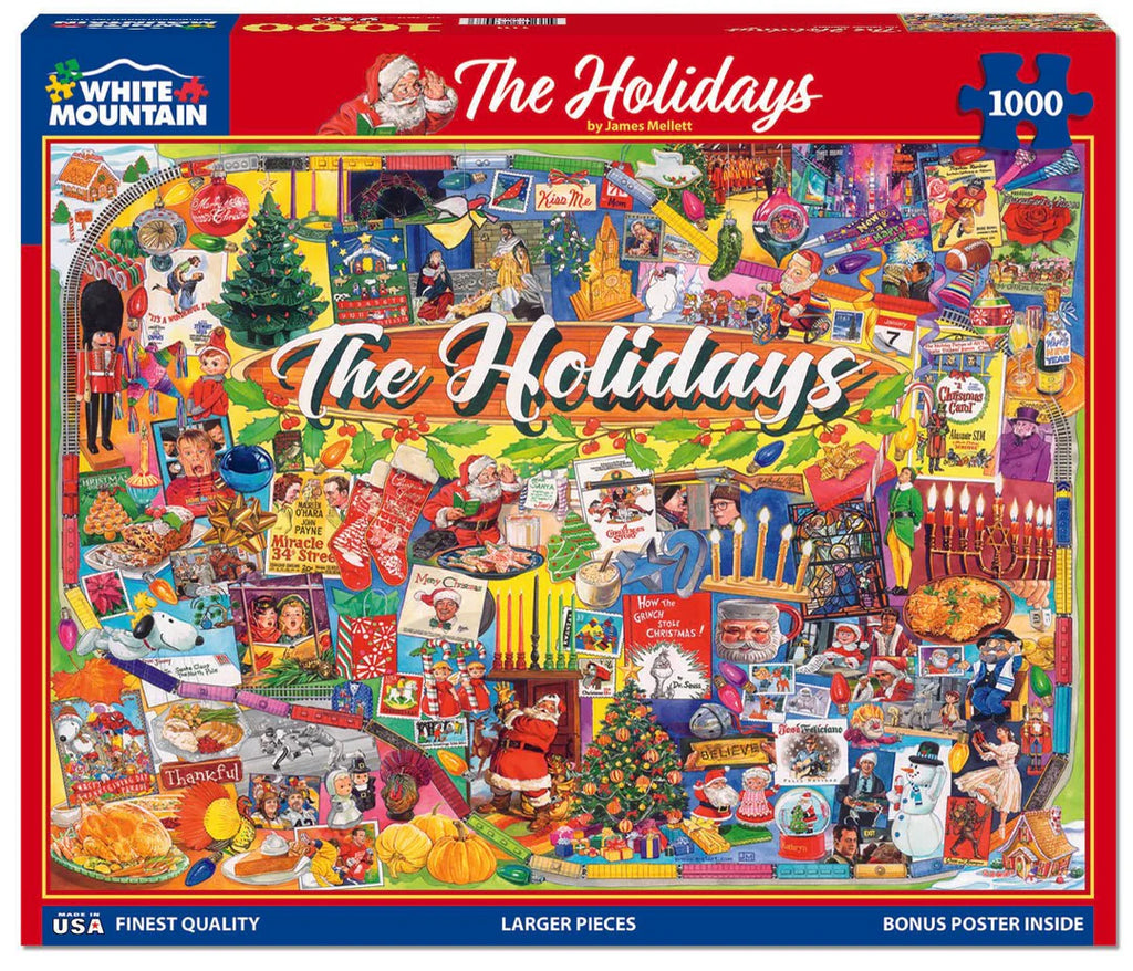 The Holidays 1000 Piece Puzzle
