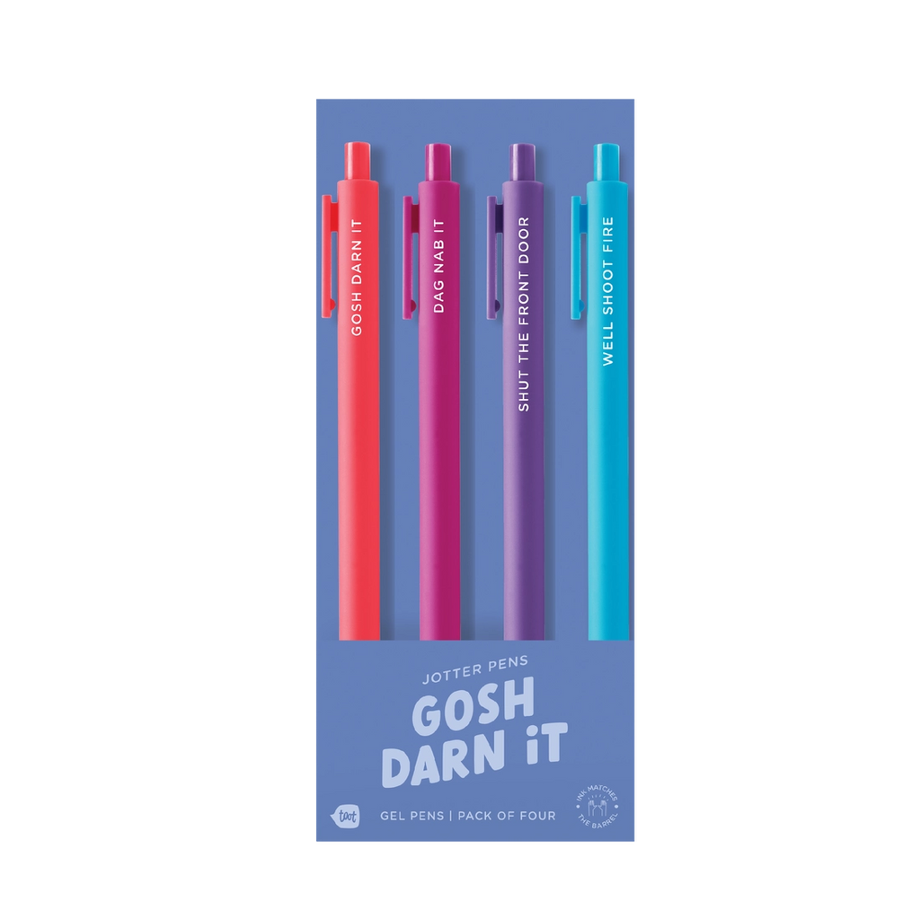 Gosh Darn It Jotter Pen Set  Talking Out of Turn   