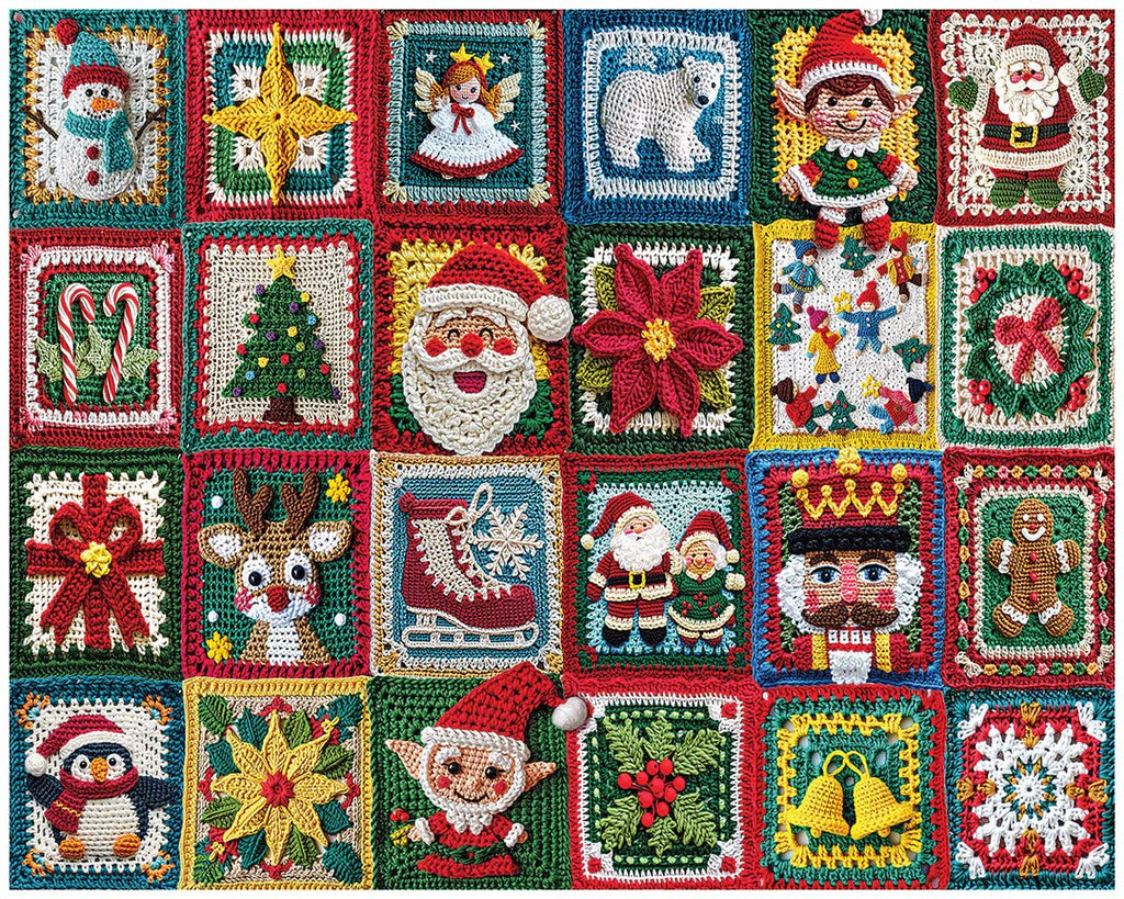 Christmas Crochet 1000 Piece Puzzle