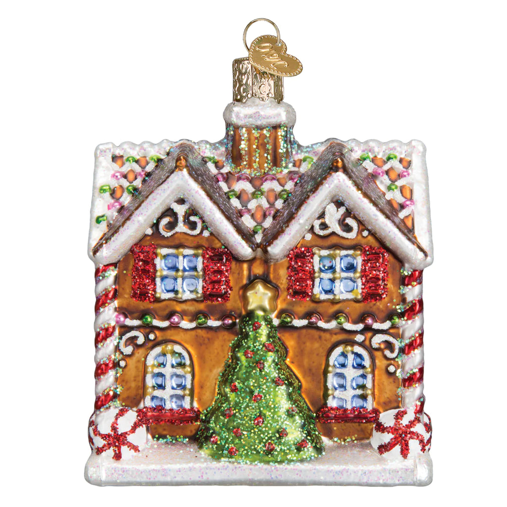 Christmastime Cottage Ornament  Old World Christmas   