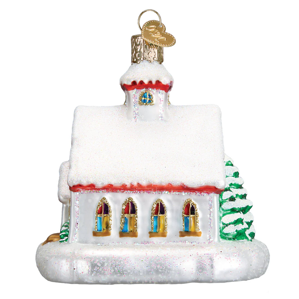 Country Church Ornament  Old World Christmas   