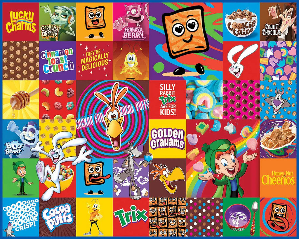 Favorite Cereals 1000 Piece Puzzle