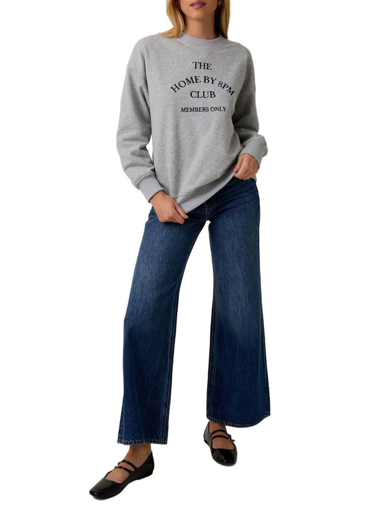 Home By 8pm Club Sweatshirt