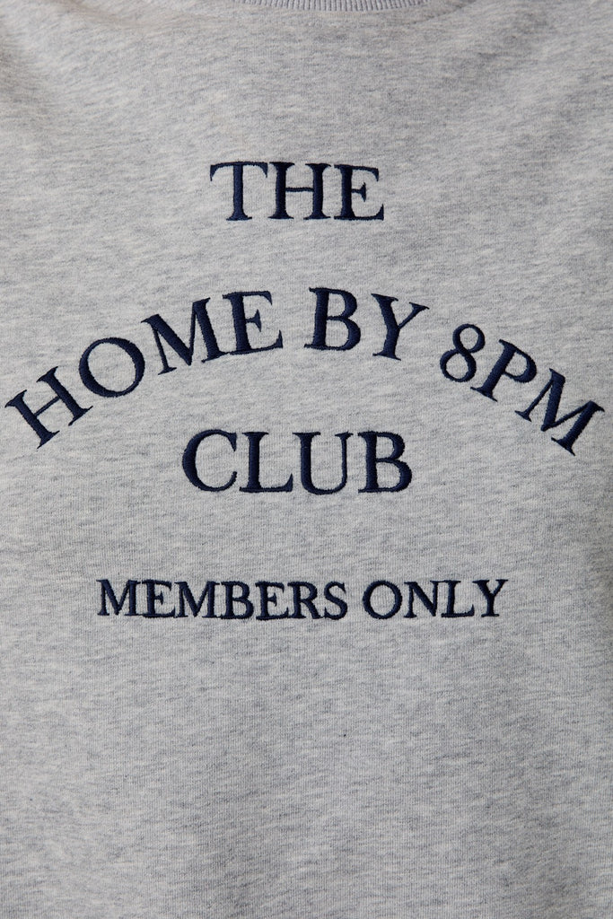 Home By 8pm Club Sweatshirt