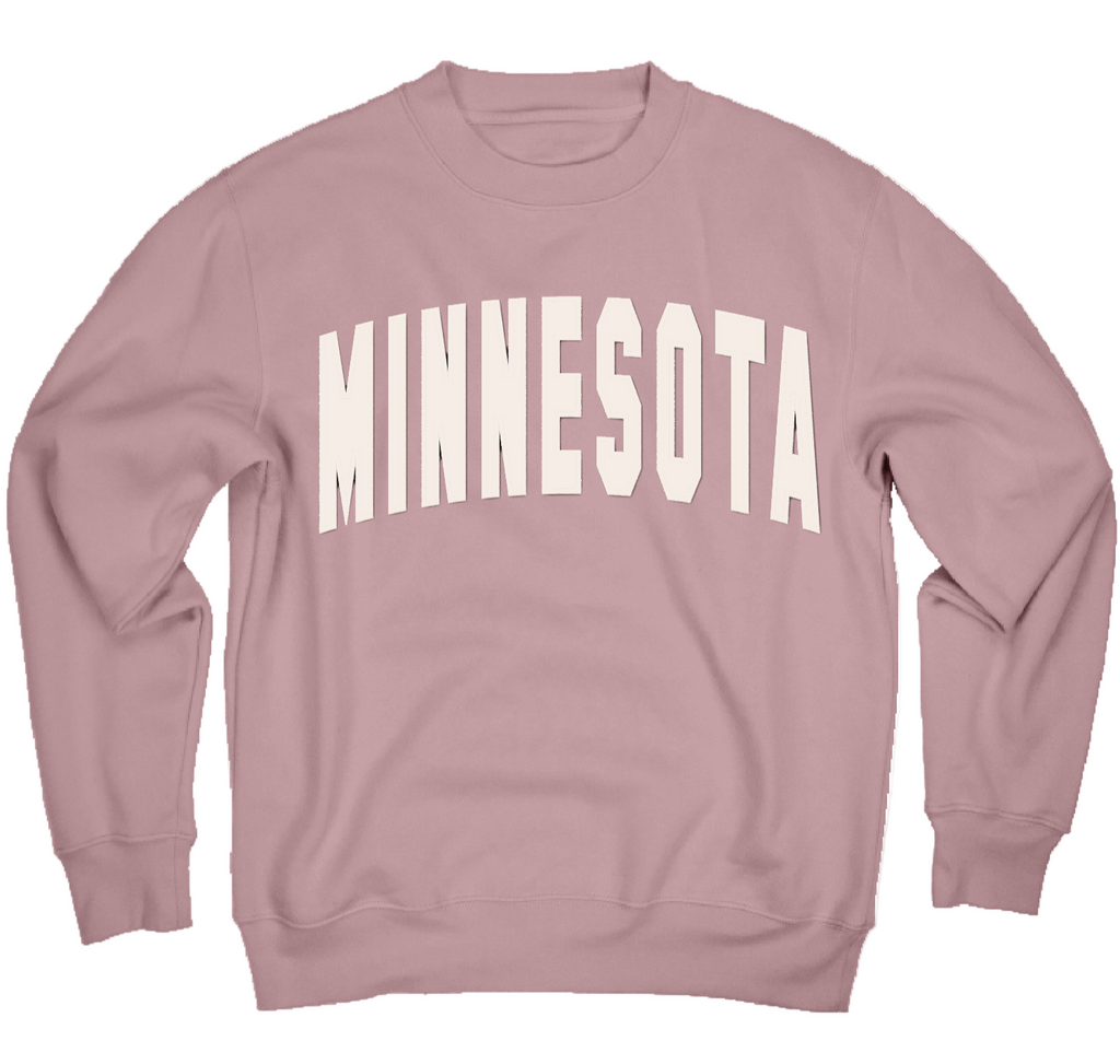 Dusty Pink MN Crew