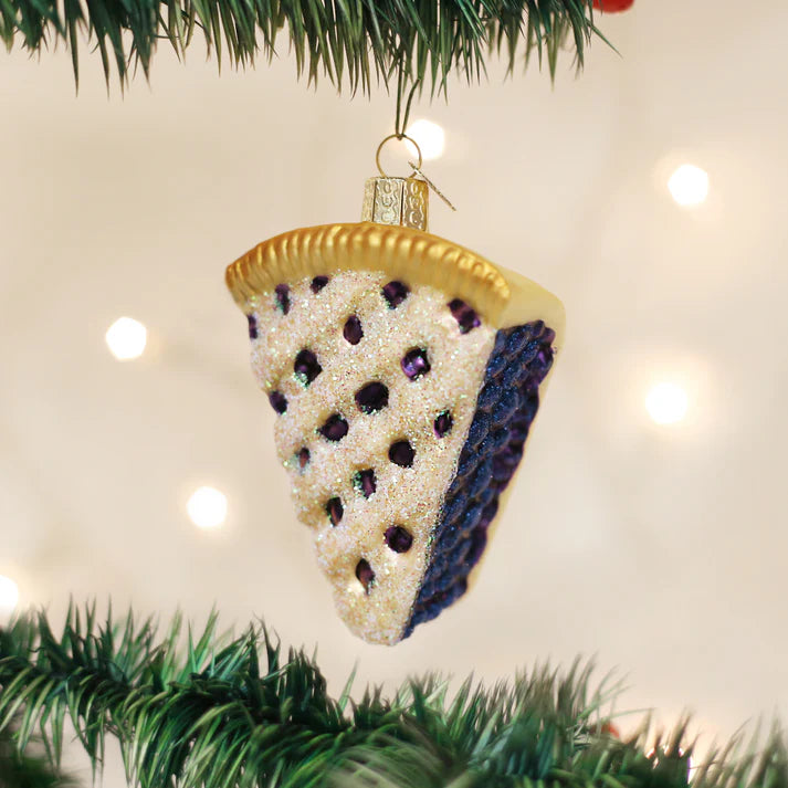 Blueberry Pie Ornament  Old World Christmas   