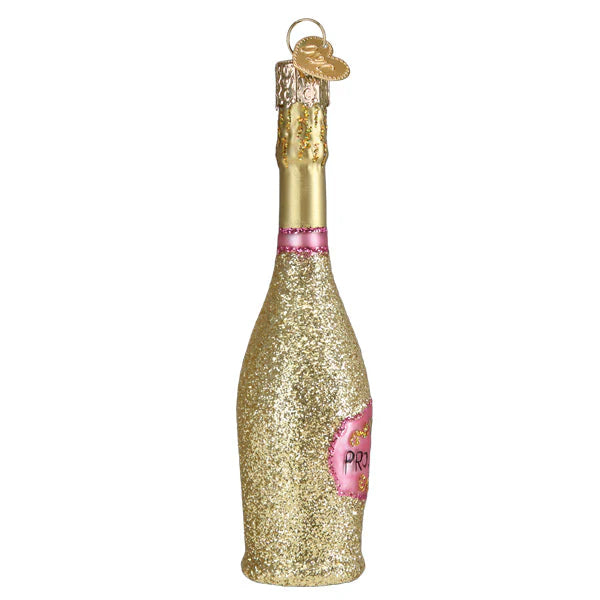 Prosecco Bottle Ornament  Old World Christmas   