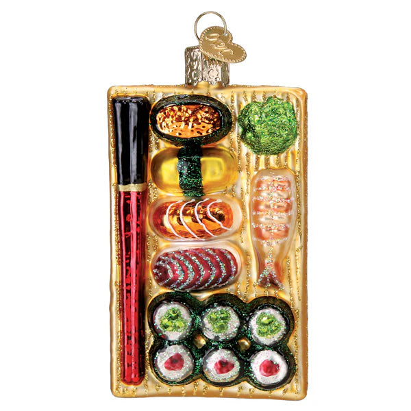 Sushi Platter Ornament  Old World Christmas   