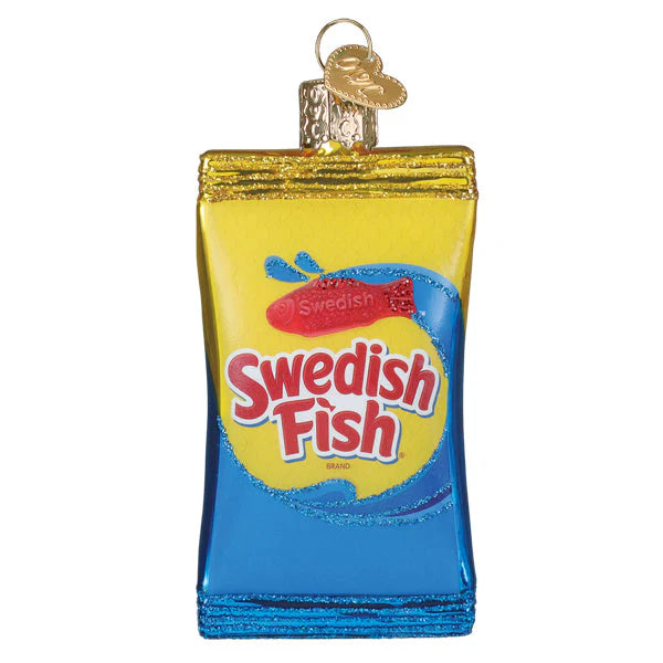 Swedish Fish Glass Ornament