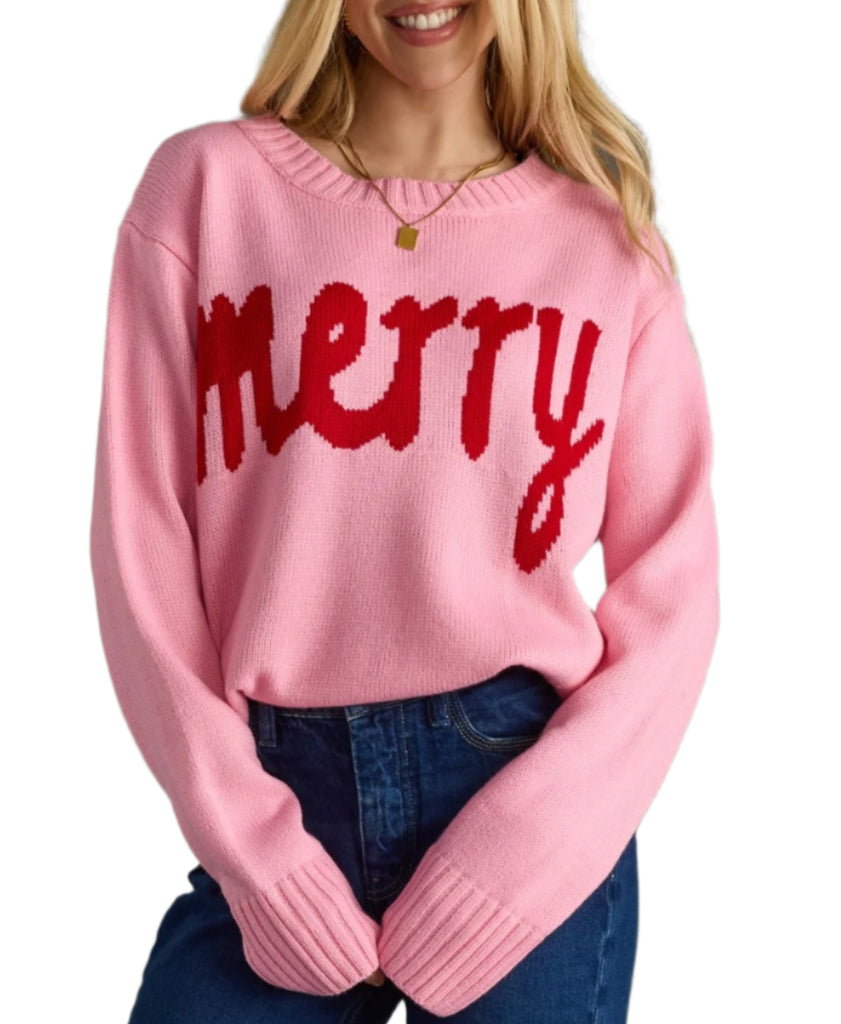 Pink Merry Sweater