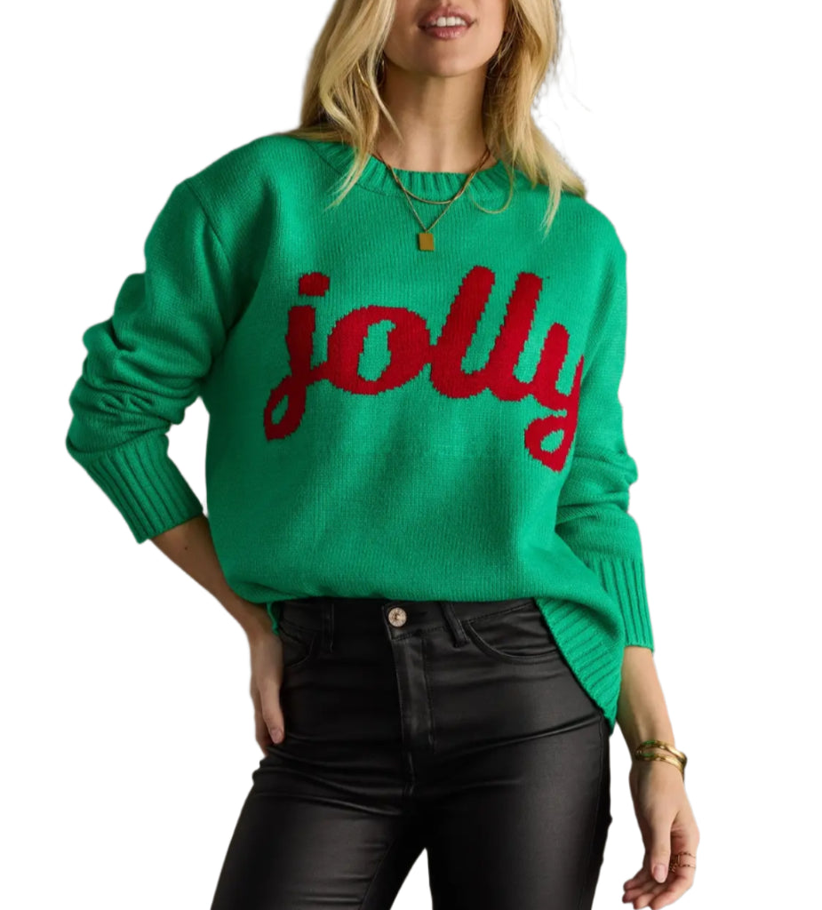 Green Jolly Sweater