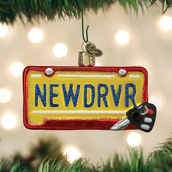 New Driver Ornament  Old World Christmas   