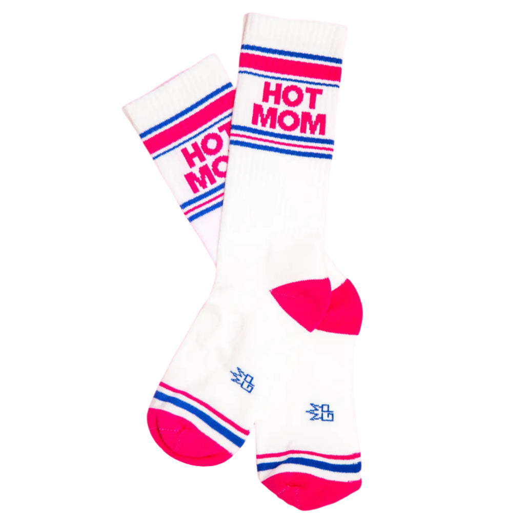 Hot Mom Gym Crew Socks