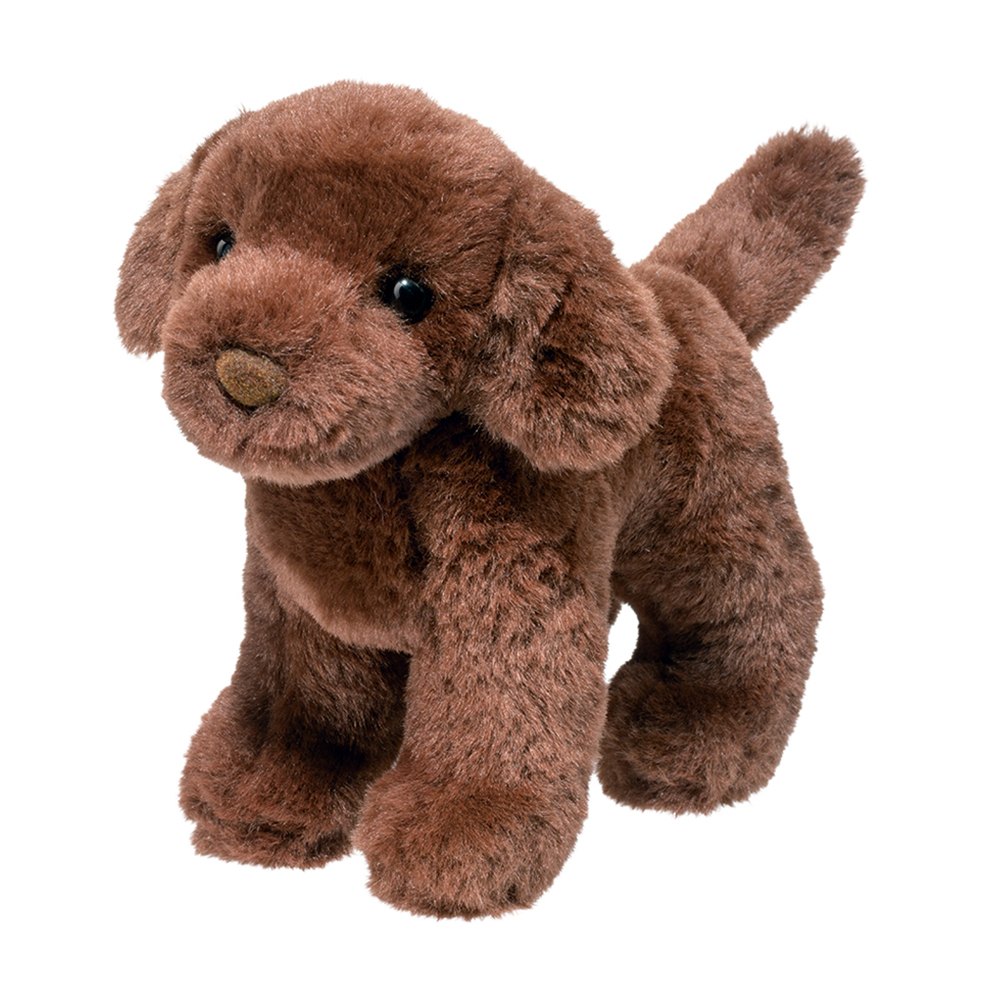 Chocolate Lab Dog Plushie