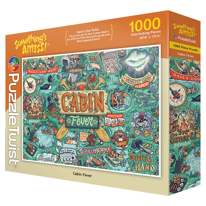 Cabin Fever 1000 Piece Puzzle