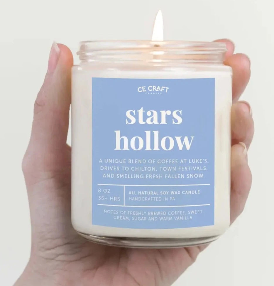 Gilmore Girls Candles  CE Craft Co Stars Hollow  