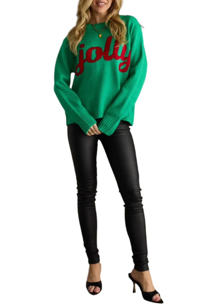 Green Jolly Sweater
