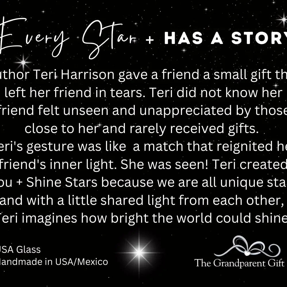 You + Shine Stained Glass Star