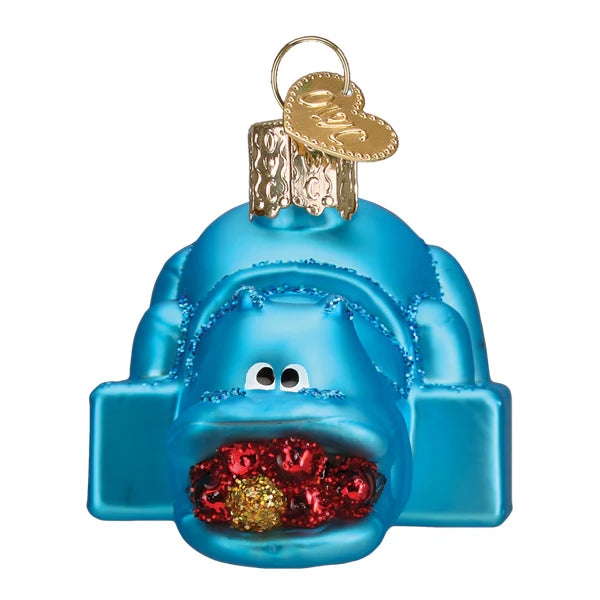 Hungry Hungry Hippos Ornament  Old World Christmas   