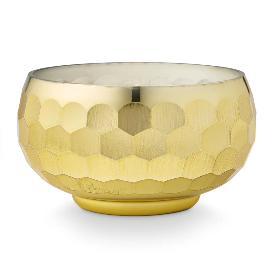 gold Disco Bowl Candle