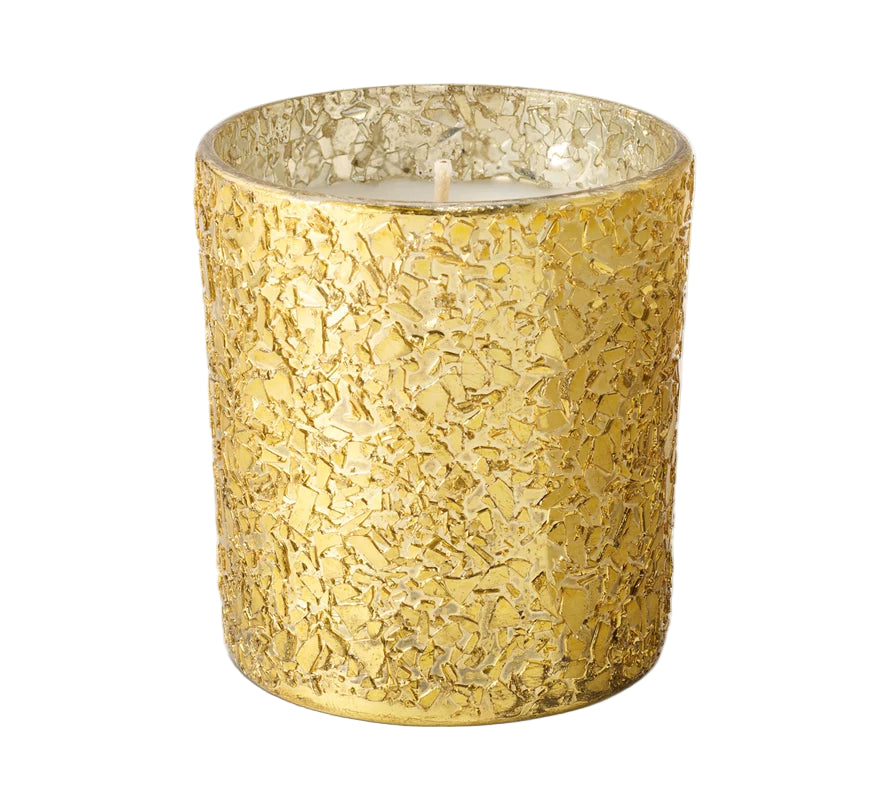 Glitter Glass Candle